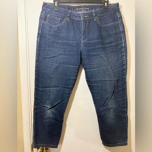 Michael Kors Blue Relaxed Jeans with Natural Fading